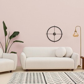 Nukofal Light Pink Peel and Stick Wallpaper Pink Wallpaper 15.7inch x 196.8inch Solid Matte Contact Paper Self Adhesive Removable Wall Paper for Cabinet Countertop Textured Decorative Vinyl Roll