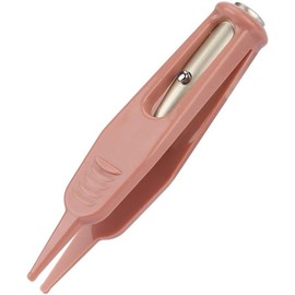 Pinzas nasales para bebé con luz LED, clip retirador de oídos, nariz y ombligo, pinzas de limpieza seguras y ligeras