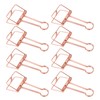30Pcs Wire Binder Clips 2in Wide Hollow Out Strong Metal