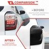 amayum Smoked Black Tail Light Lamp Cover Rear Light Trim