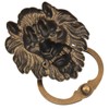 HOJLKLD 156 mm/6 Inch Lion Head Knocker, Classical Decorative Front