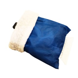 Professional EZ Travel Collection Ice Scrapping Mitten with Built-in Handle (4-1/2" Scraper)