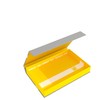 Feldherr Magnetic Box Yellow for Model Railways, Locomotives and Vehicles