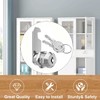 Litensh Cabinet Cam Locks 30mm, Mailbox Lock with Key Different,