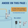 Hex Head Powered Anode Rod Kit for Bradford White Water