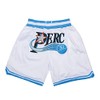 PERC30 Men's #30 Perc O'Cet Basketball Shorts Stitched S-XXL(White, l)