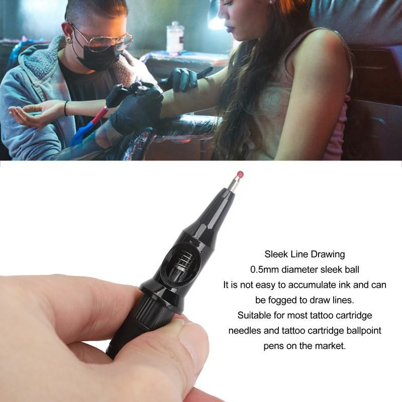 DIY Tattoo Tool Kit Portable Small Tattoo Pen Ballpoint Pen
