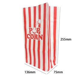 50PCS Popcorn Bags, Popcorn Containers Boxes Bowl for Popcorn Machine, Movie Nights Pop Corn Bags, Popcorn Bags Individual Servings Movie Night Supplies