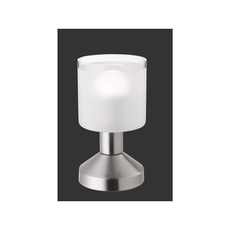 Reality Leuchten Gral R59521007 Table Lamp, Metal, Nickel, 9.0 x