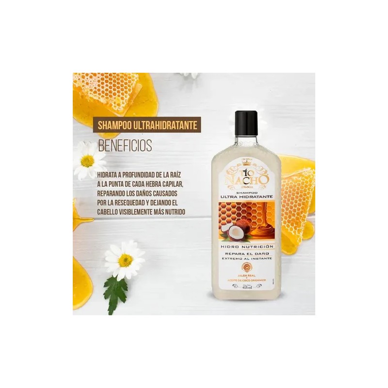 Shampoo Tío Nacho Ultra Hidratante X 415 Ml