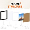 FIXSMITH 8x10 Picture Frame Set of 10, Photo Frame Bulk