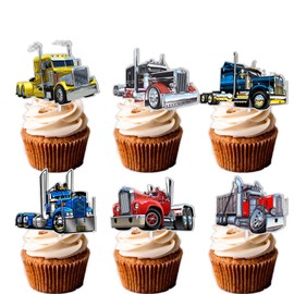 S-Cp-0193Ice Cream Fruit Dessert Cupcake Topper Colorful Glitter Happy Birthday Sensory Pop Game Theme Decor Supplies Baby Shower Boys Girls Birthday Party Decorations