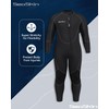 Seaskin Plus Size Full Wetsuit for Mens 3mm
