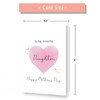 YiKaLus Cute Mothers Day Card for Daughter, Best Mothers Day