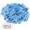 Jdesun 50 Pieces Photo Clips,Mini Plastic Picture Paper Clip Clothespins