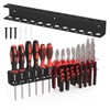 loyerfor Screwdriver Plier Organizer Wall Mount,Metal Utility Metal Tool Holder