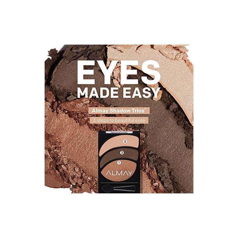 Almay Smoky Eye Trios, Everyday Neutrals, 0.19 oz., eyeshadow palette
