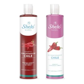 Kit Shampoo Concentrado Chile + Acondicionador 530ml Sheló