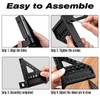 3D Speed Square Tools 22.5-90° Aluminum Alloy Combination Set Square