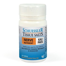Schuessler Martin & Pleasance Schuessler Kali Phos Nerve Nutrient 125 Tablets