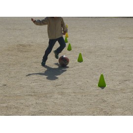 Aoakua Marker Cone 7.1 inches (18 cm), Set of 16 (4 Colors in Total - 4 Each, Storage Bag)