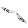 2PCS Front Fender Chrome Finisher 51117338569 Replacement for X3 X4