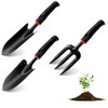 AUSYIWI Garden Tools Aluminium Garden Hand Tools with Non-Slip Rubber