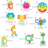 Sonajeros para Niño, 10 PCS Juguetes de Sonajero y Mordedor