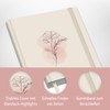paper&you® Bullet Journal Dotted A5 with Elastic Band [Dainty Flower]
