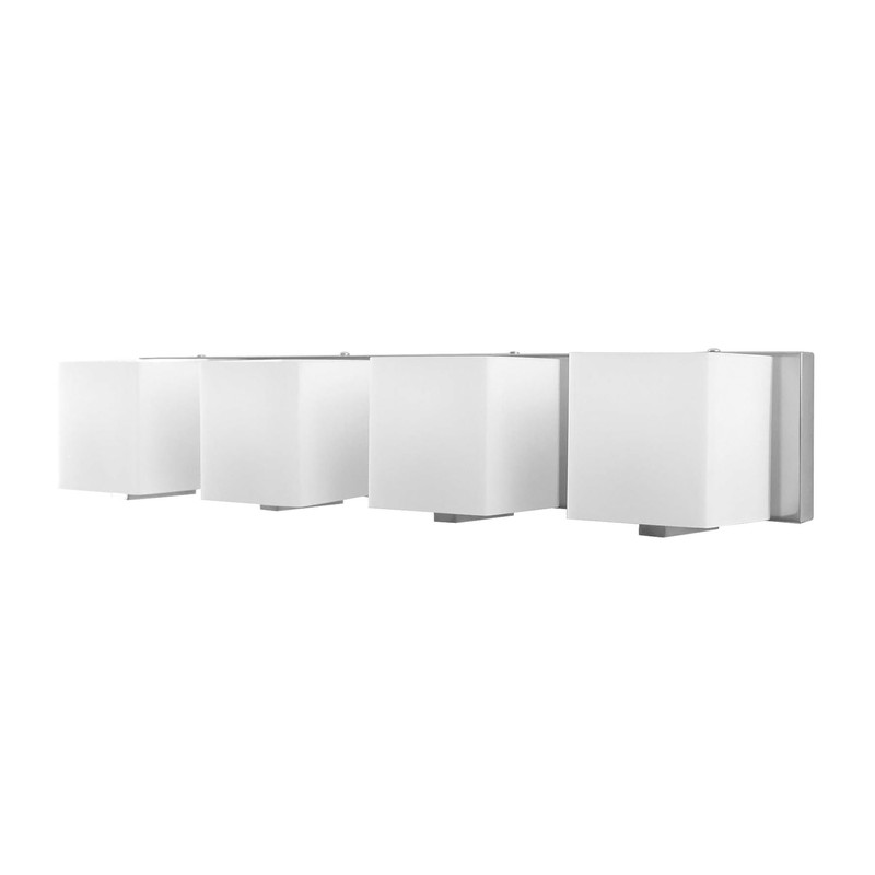 Alico Industries BV744-10-15 Vanity-Lighting-fixtures, 4.8 x 1 x 25, Chrome/White