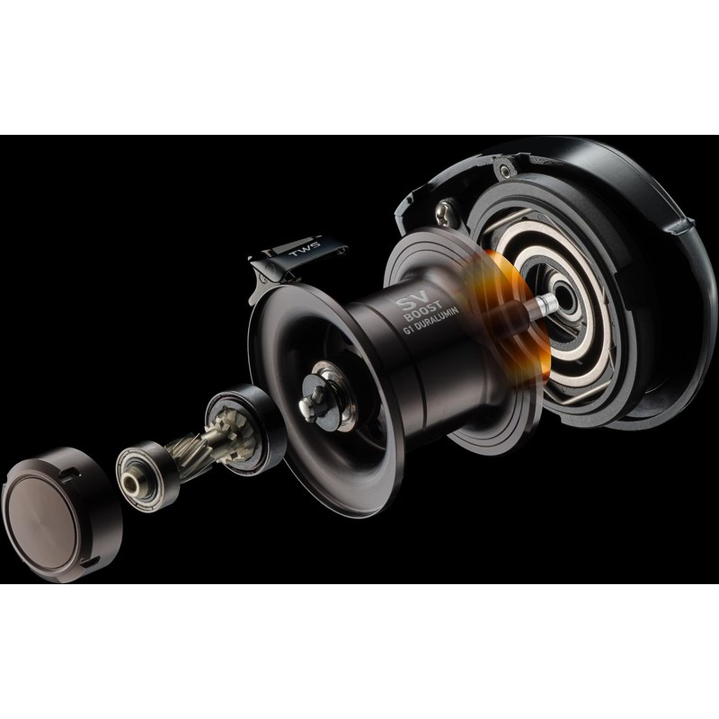 Daiwa Slp Works SV Boost Φ32・22.5 16lb-80m Spool G1 Black