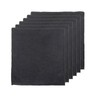 Microfibre Cleaning Cloths 30 x 30 cm Black Microfibre Cloths
