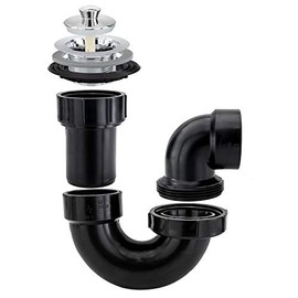 RecPro RV Shower Drain and Bathtub Drain P Trap | RV Plumbing Drain and Trap