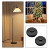 2 PCS Floor Lamp Inline Foot Switch, Round Foot Pedal