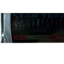 Star Trek Insurrection Movie Trading Cards Pack