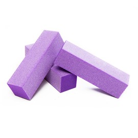 HONMEET 10pcs Nail Buffing Sanding Blocks Files for Manicure Pedicure Durable Sponge Nail Care Tools Random Colors Lightweight Washable for Home Professional Use