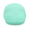 DIYDECAL Mens Breathable Mesh Summer Hat Adjustable Newsboy Beret Ivy