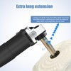 Neeki 4-1/2" Stainless Angle Grinder Arbor Extension Shaft, 5/8"-11 Thread