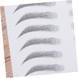 LALAFINA Eyebrow Spoolie Transfer Stickers 2pcs Create Perfect Brows in Seconds No Recovery Time for All Skin