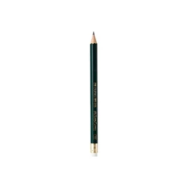 Faber-Castell 119200, Castell 9000 Pencil with Eraser Tip, HB hardness