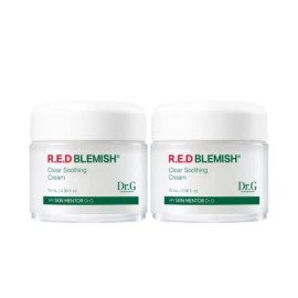 닥터지 1+1 닥터지 레드 블레미쉬 클리어 수딩 크림 70mL (단지형) 1+1 Dr.G Red Blemish Clear Soothing Cream 70mL (Jar Type)