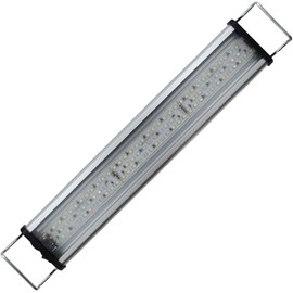 DEEPTECH LED Aquarium Light Full Spectrum for 18 Inch to 24 Inch Fish Tank Light Fresh Water Waterproof, Extendable Brackets, 132 LEDs