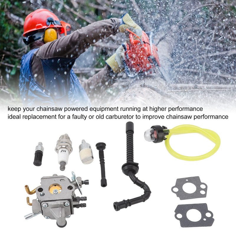 Chainsaw Carburetor, Made of Metal and ABS Material, Accessory to