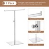 sourcing map Purse Display Stand T Shaped Metal Adjustable Handbag