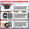 Kingdder 2 Pcs 8 Dip Switch Garage Door Remote Two