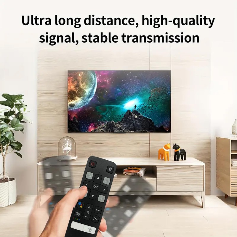 Universal Replacement Remote Control for TCL-Android-TV-Remote,New Upgraded RC802V for TCL