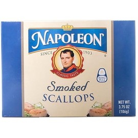 Napoleon Smoked Scallops 3.75 oz (Pack of 12)