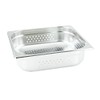 2/3 GN Container Perforated/Perforated 100mm Depth Stainless Steel