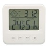 Indoor Temperature Humidity Monitor Smile Display High Accuracy Reading Digital