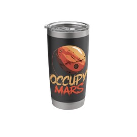 Occupy Mars Space Explorer Mission To Mars Stainless Steel Insulated Tumbler